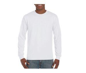 Gildan GN401 - Langarm-T-Shirt für Herren Weiß