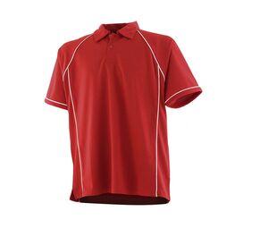 Finden & Hales LV370 - Polo respirant Cool Plus® Red