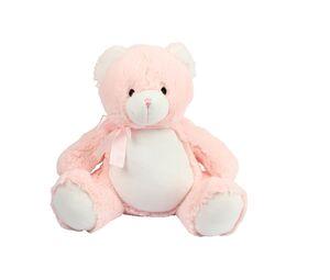 Mumbles MM556 - Peluche orso New Baby con zip Baby Pink