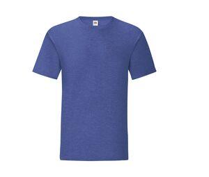 FRUIT OF THE LOOM SC150 - Tee-shirt col rond 150 Heather Royal