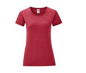 Fruit of the Loom SC151 - LADIES ICONIC 150 T Red