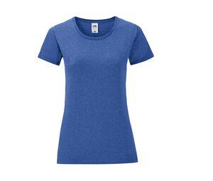 FRUIT OF THE LOOM SC151 - Tee-shirt col rond 150 Heather Royal