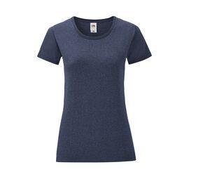 FRUIT OF THE LOOM SC151 - Tee-shirt col rond 150 Heather Navy