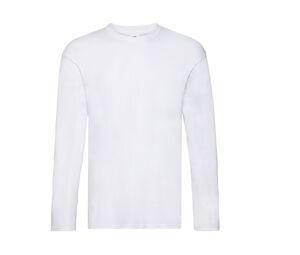 Fruit of the Loom SC223 - Long Sleeve T-Shirt White