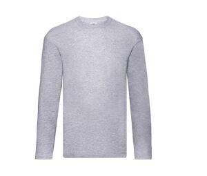 FRUIT OF THE LOOM SC223 - Tee-shirt manches longues Heather Grey