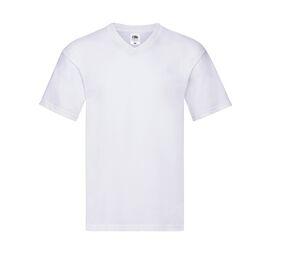 FRUIT OF THE LOOM SC224 - Tee-shirt col V White