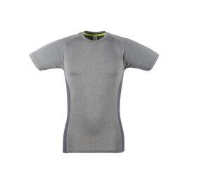 TOMBO TL515 - Tee-shirt sport homme Grey Marl