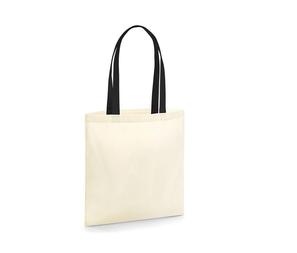 Westford mill W801C - EARTHAWARE® ORGANIC BAG FOR LIFE - CONTRAST HANDLES