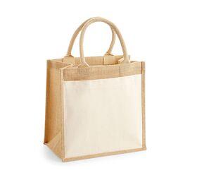 Westford mill WM426 - Burlap shopping bag Natural