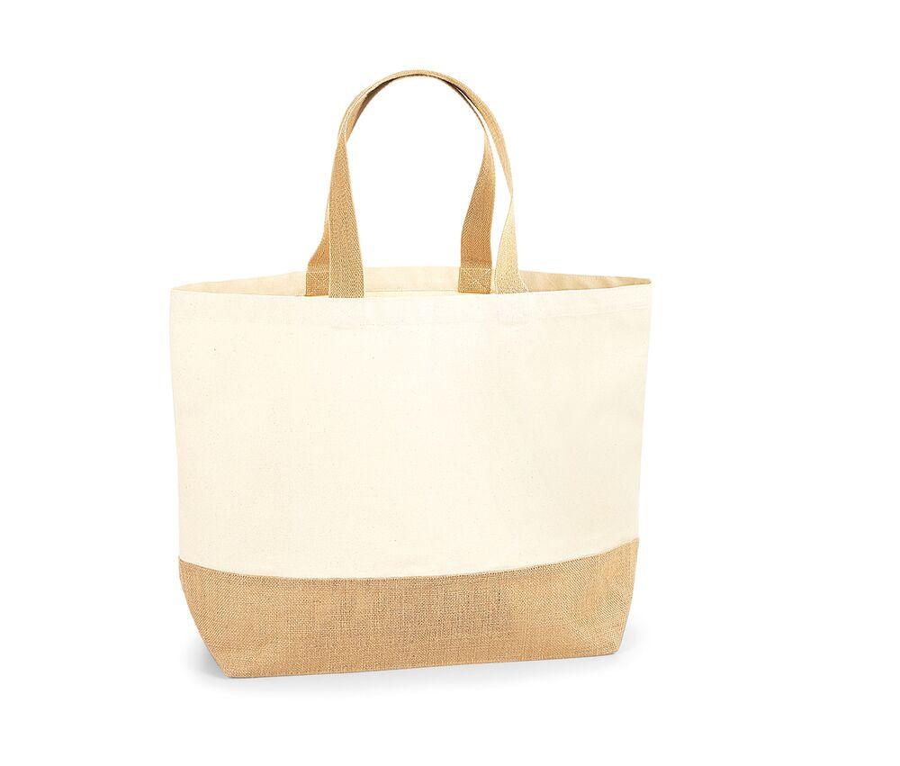 Westford mill WM452 - XL cotton/burlap shopping bag