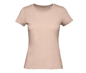 B&C BC043 - T-Shirt aus Bio-Baumwolle für Damen Millenial Pink