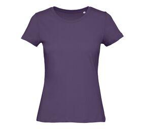 B&C BC043 - T-Shirt aus Bio-Baumwolle für Damen Urban Purple