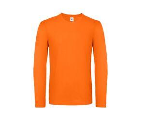 B&C BC05T - Long-sleeved men's t-shirt Orange
