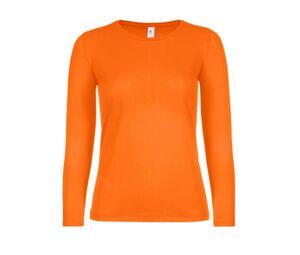 B&C BC06T - Maglietta da donna a maniche lunghe Orange