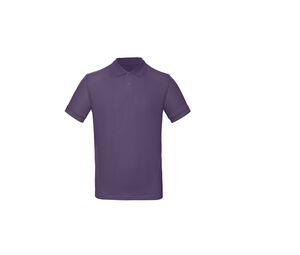 B&C BC400 - Men's 100% organic polo shirt Radiant Purple