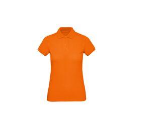 B&C BC401 - Shirt da polo biologica da donna Orange