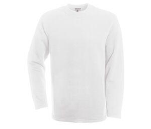 B&C BC512 - Herren Sweatshirt Weiß