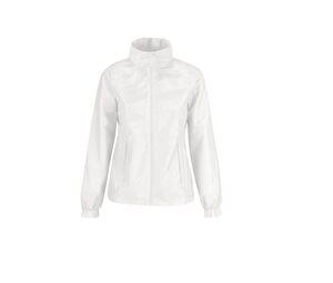 B&C BC601F - Coupe-vent femme doublé tricot White