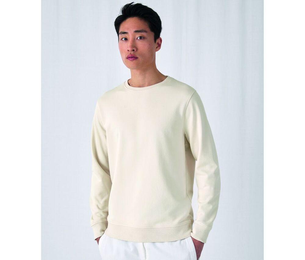 B&C BCU31B - Organic Round Neck Sweatshirt