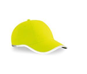 Beechfield BF035 - Reinforced high visibility cap Fluorescent Yellow