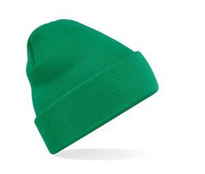 Beechfield BF045 - Beanie with Flap Kelly Green