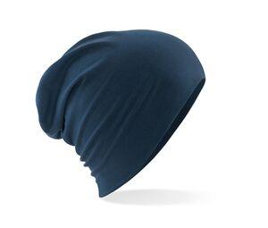 Beechfield BF368 - Unstructured beanie in hemsedal cotton French Navy