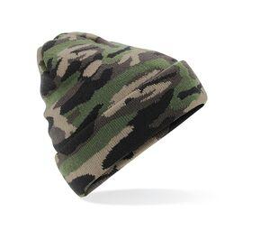 BEECHFIELD BF419 - Bonnet à revers camouflage Jungle Camo