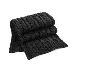 Beechfield BF499 - Cable pattern scarf Black