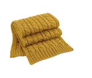 Beechfield BF499 - Cable pattern scarf Mustard