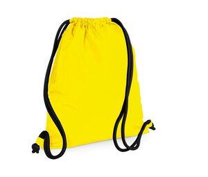 BAG BASE BG110 - Sac gym premium Yellow / Black