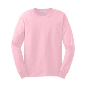 Gildan GN186 - Ultra Cotton Adult Long Sleeve T-Shirt Light Pink