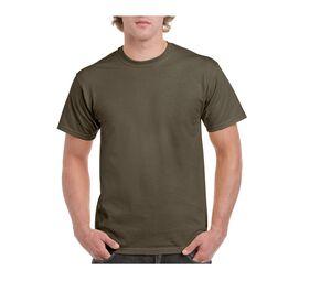 Gildan GN200 - Herren T-Shirt 100% Baumwolle Olive