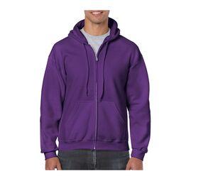 GILDAN GN960 - Full Zip Hooded Purple