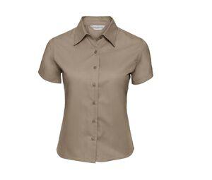Russell Collection JZ17F - Ladies` Classic Twill Shirt Zinc