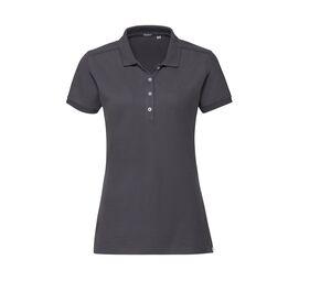 RUSSELL JZ565 - Ladies' Stretch Polo Convoy Grey