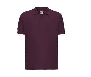 Russell JZ577 - Men's Ultimate Cotton Polo Burgundy