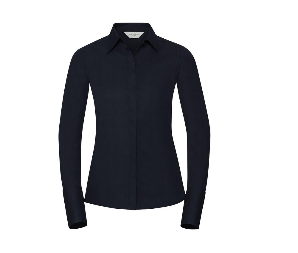 RUSSELL COLLECTION JZ60F - Lycra® Stretch Ladies Shirt