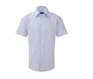 Russell Collection JZ923 - Oxford Hemd Blue Oxford