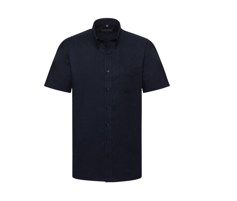 Russell Collection JZ933 - Men's Short Sleeve Easy Care Oxford Shirt
