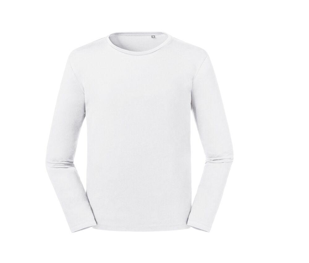 RUSSELL RU100M - Men's Organic Long Sleeve T-Shirt