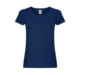 FRUIT OF THE LOOM SC1422 - Tee-shirt femme col rond Navy