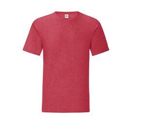 FRUIT OF THE LOOM SC150 - Tee-shirt col rond 150 Heather Red