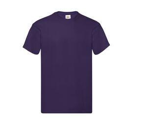 Fruit of the Loom SC220 - Herren T-Shirt Rundhalsausschnitt Purple