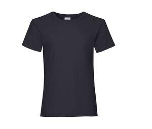FRUIT OF THE LOOM SC229 - Girls Valueweight T Deep Navy