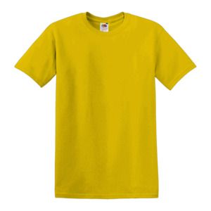 Fruit of the Loom SC230 - Katoenen T-Shirt Yellow
