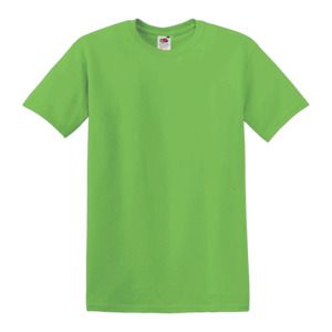 Fruit of the Loom SC230 - Katoenen T-Shirt Lime