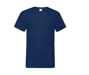 Fruit of the Loom SC234 - Valueweight T-Shirt mit V-Ausschnitt für Herren Navy