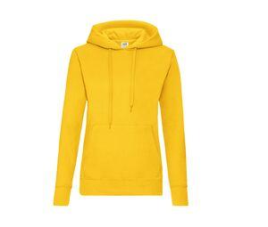 Fruit of the Loom SC269 - Lady Fit Hooded Sweat Sunflower