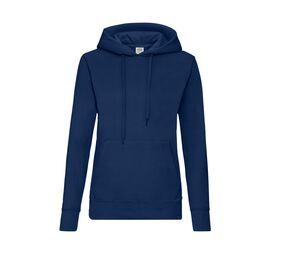 Fruit of the Loom SC269 - Lady Fit Hooded Sweat Navy