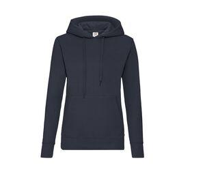 Fruit of the Loom SC269 - Lady Fit Hooded Sweat Deep Navy